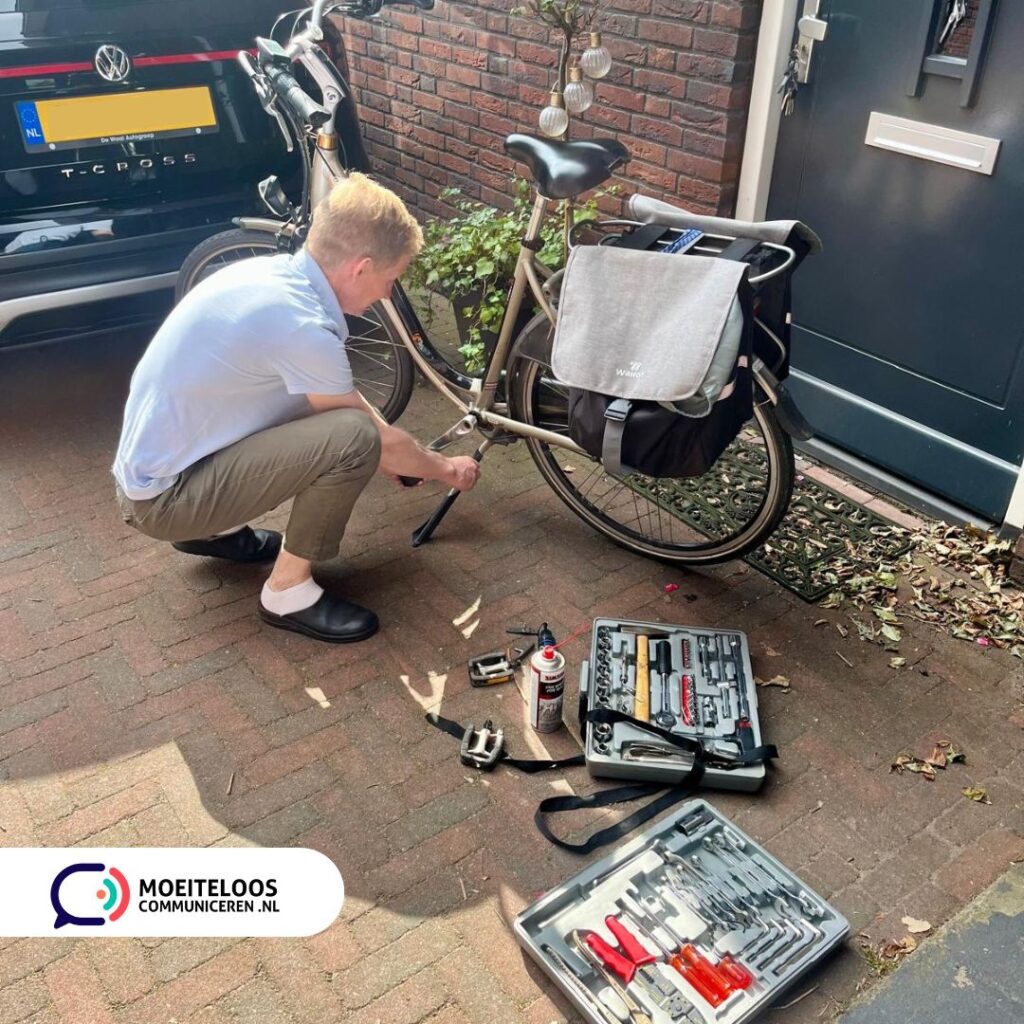 Je bezit alle benodigde hulpbronnen en hoe ik ineens een beetje fietsenmaker werd 😃